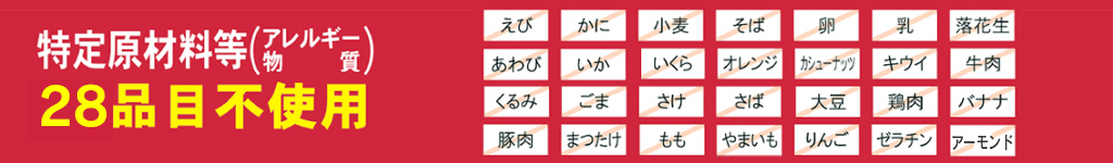 お米のクッキー28品目不使用
